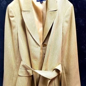 Evan Picone Gold Suit